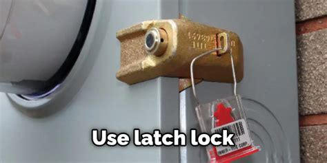 electricity meter box lock|meter box lock kit.